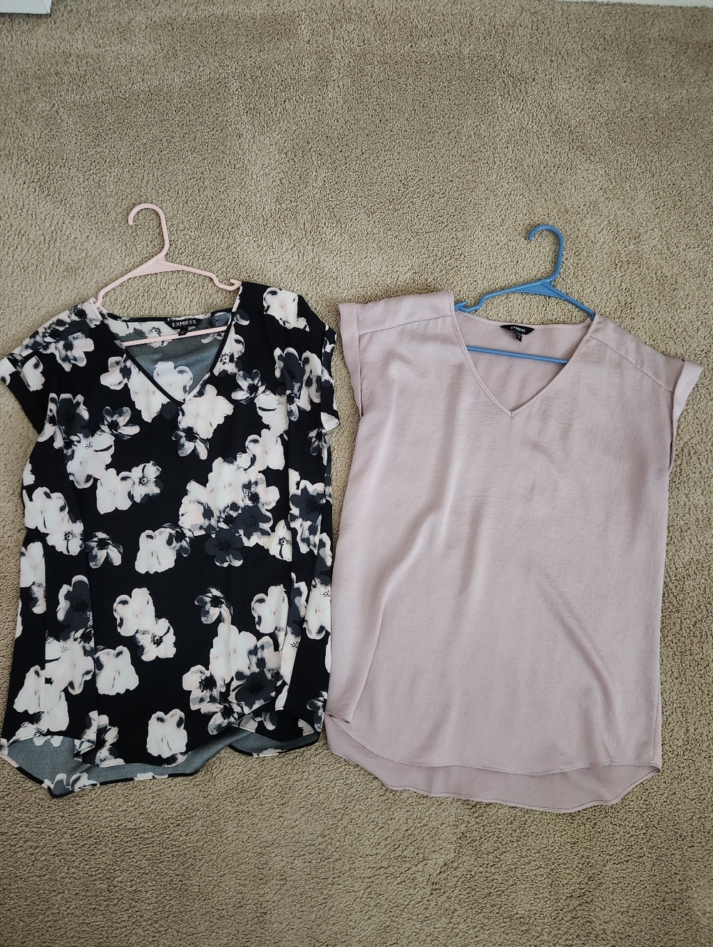 2 Express Tops Size Large